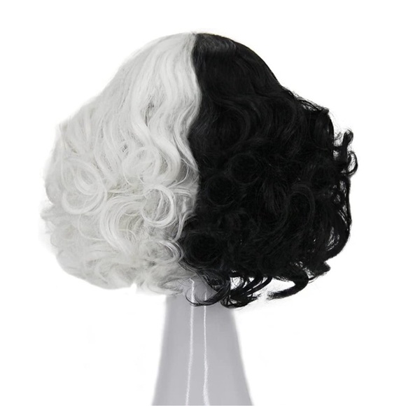 Cruella Deville Wig and Mask Costume main image 5